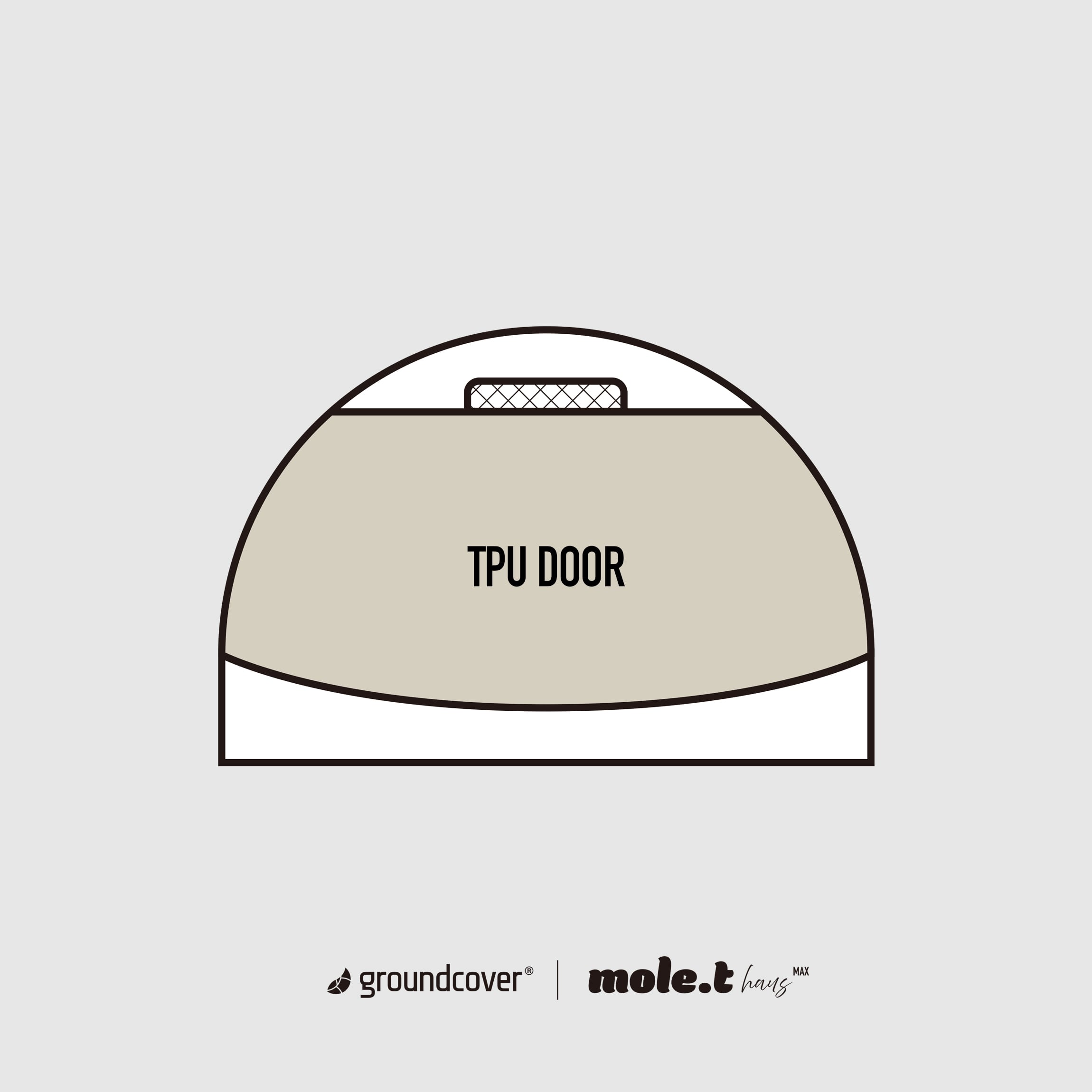 ACORN HOUSE 4.75グランドシート | groundcover