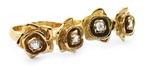 Double Rose Ring 18K Gold with Diamonds SofferAri ソファーアリ日本代理店  Katharine McPhee キャサリンマクフィ 着用