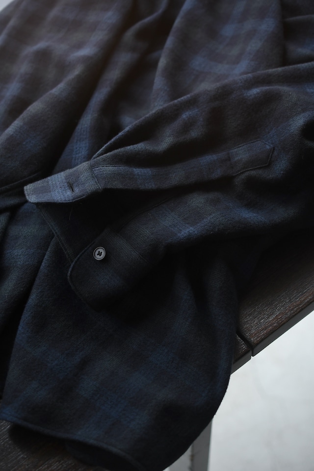 A.PRESSE / Wool Skipper Shirt (Check)