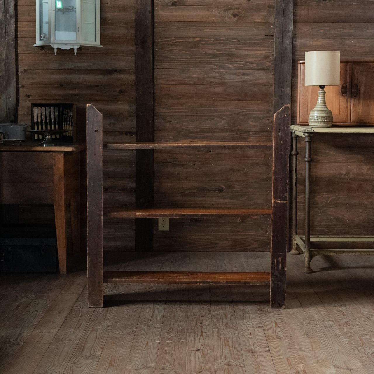 -antique-オープンブックシェルフ ヴィンテージ フレンチ ファニチャー Open Shelf / オープンシェルフ 〈本棚・ブックケース・書棚・飾り棚