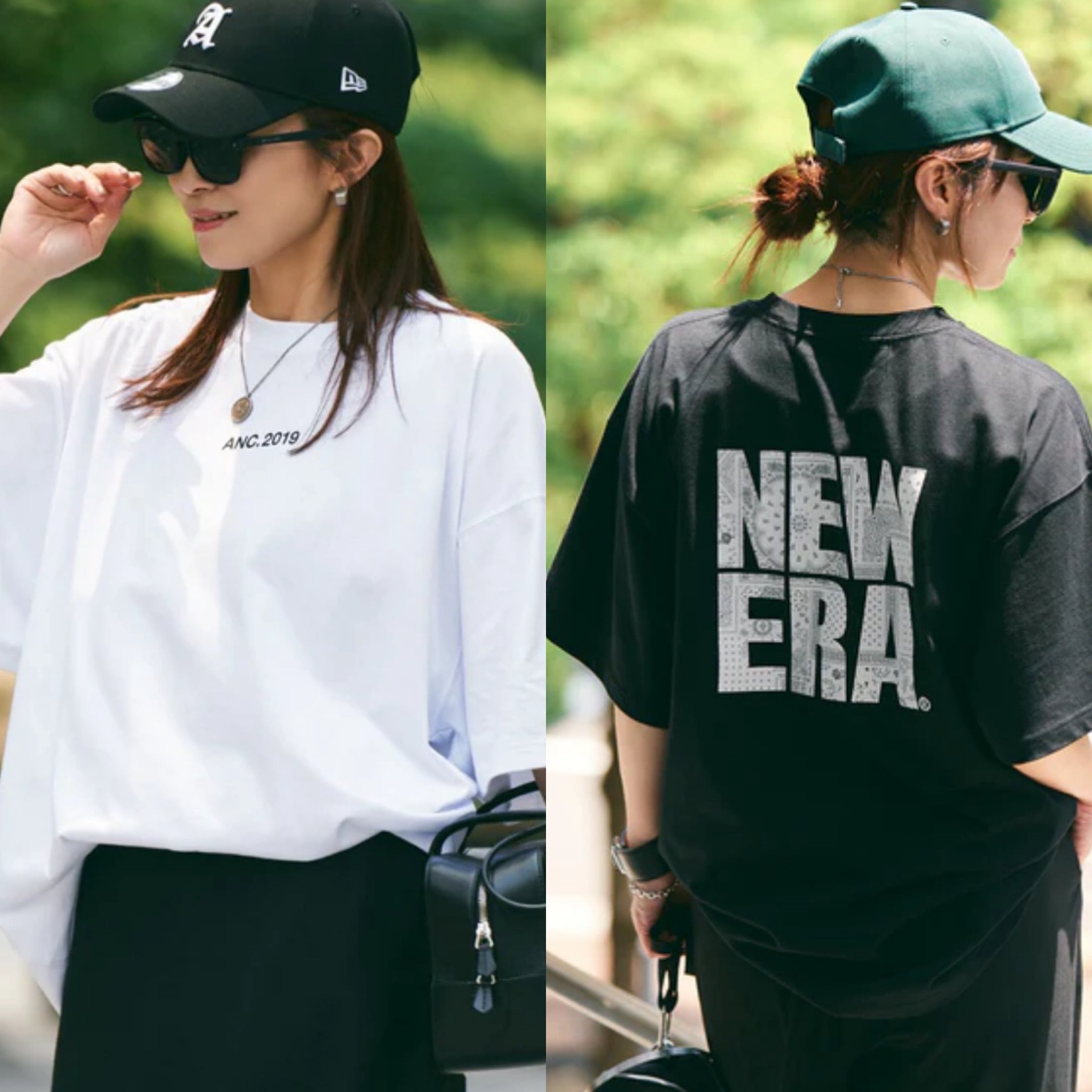 ANIECA 】NEW ERA×ANIECA Third Tシャツ | valance 福井｜レディース