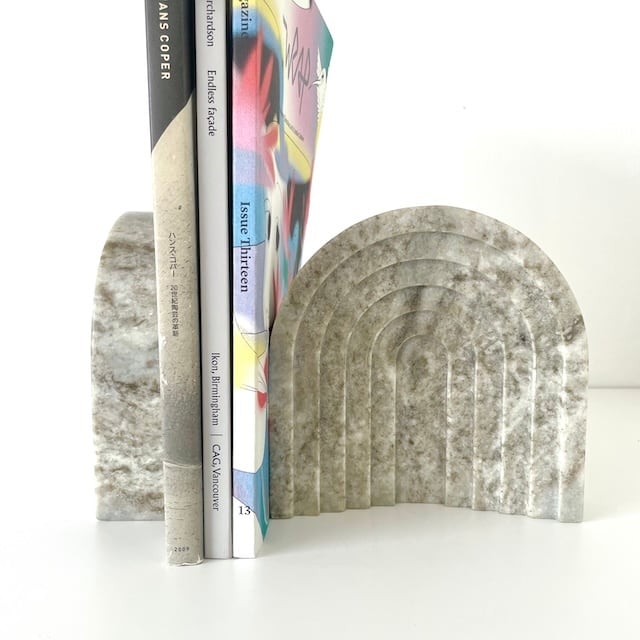 Marble Object Arch Torrent / Bookend大理石 オブジェ ブックエンド