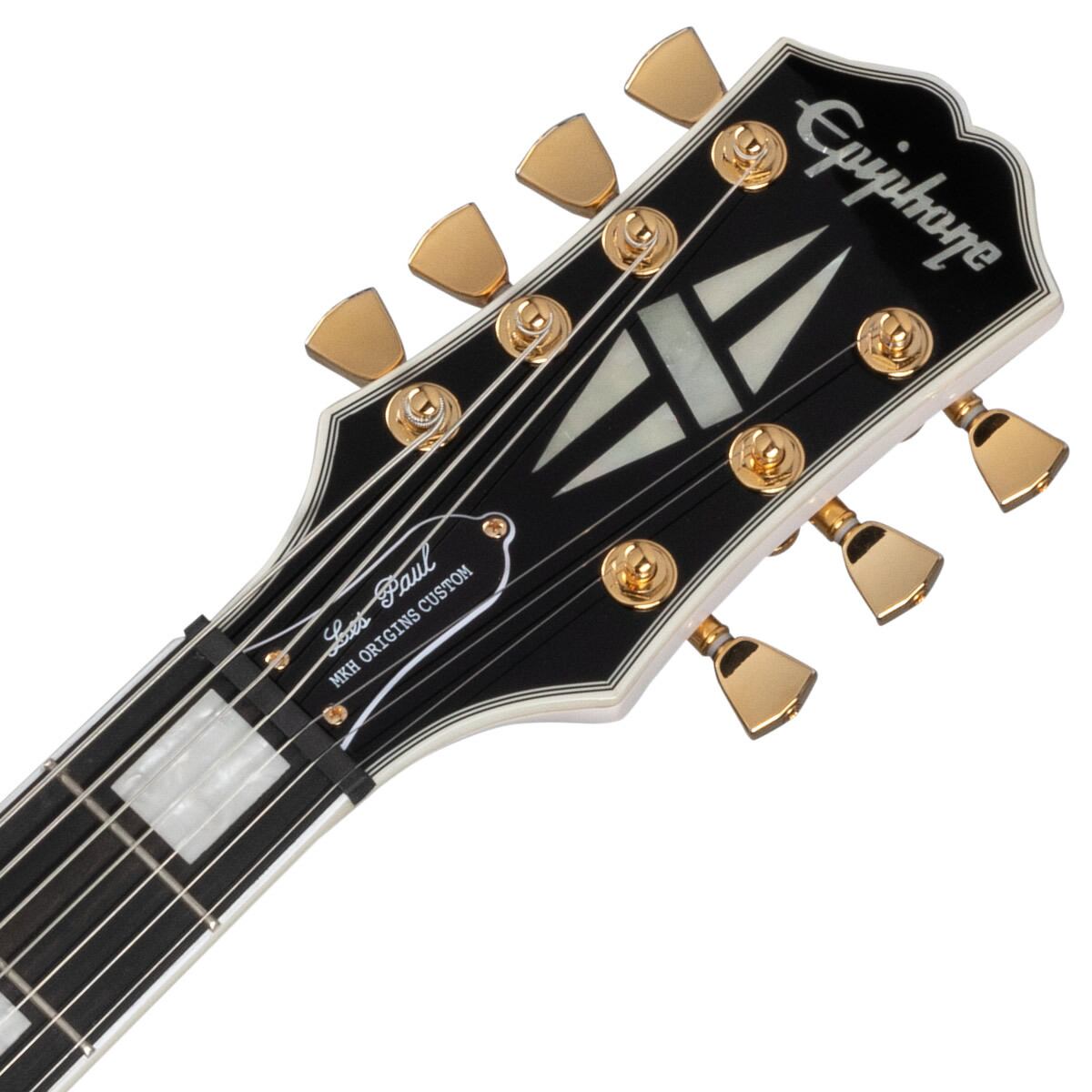 ギター Matt Heafy Les Paul Custom 7-String Epiphone Matt Heafy Les Paul Custom Origins 7-String (Ebony Black