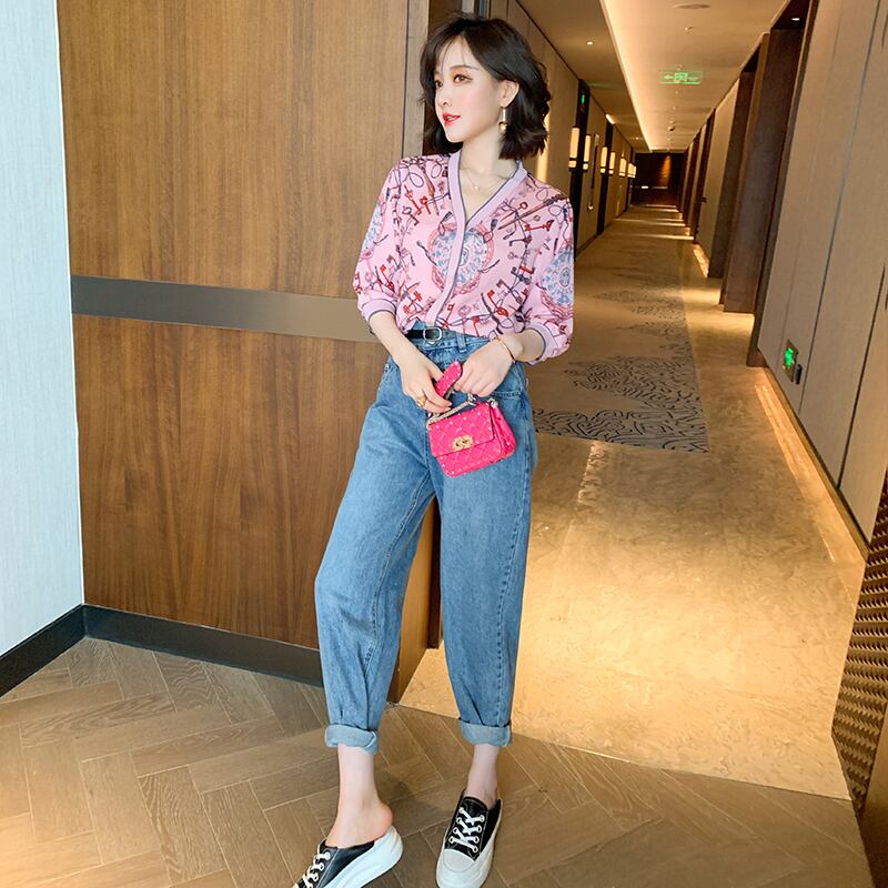 ハイウェストジーンズ スプリングサマー 春物 夏物 MIUCO86138114074