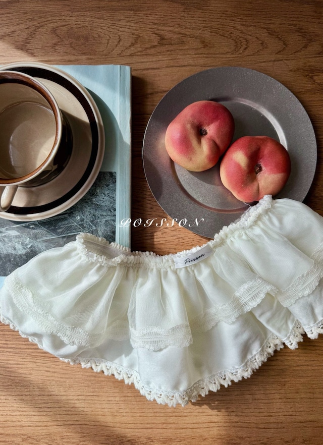 予約⌇poisson / Lace petite skirt