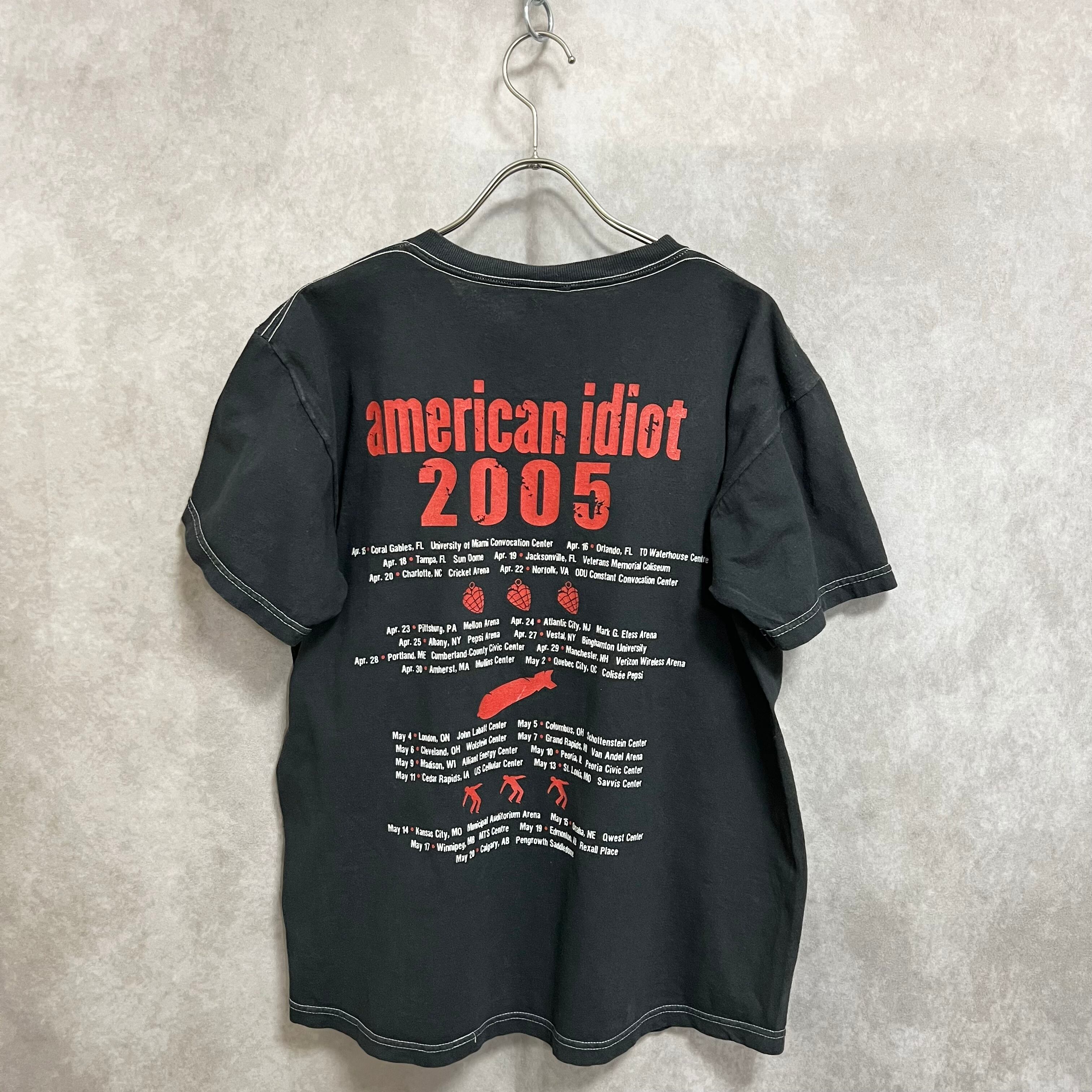 GREEN DAY american idiot 00s Band T-shirt | 古着屋adm 音楽と古着