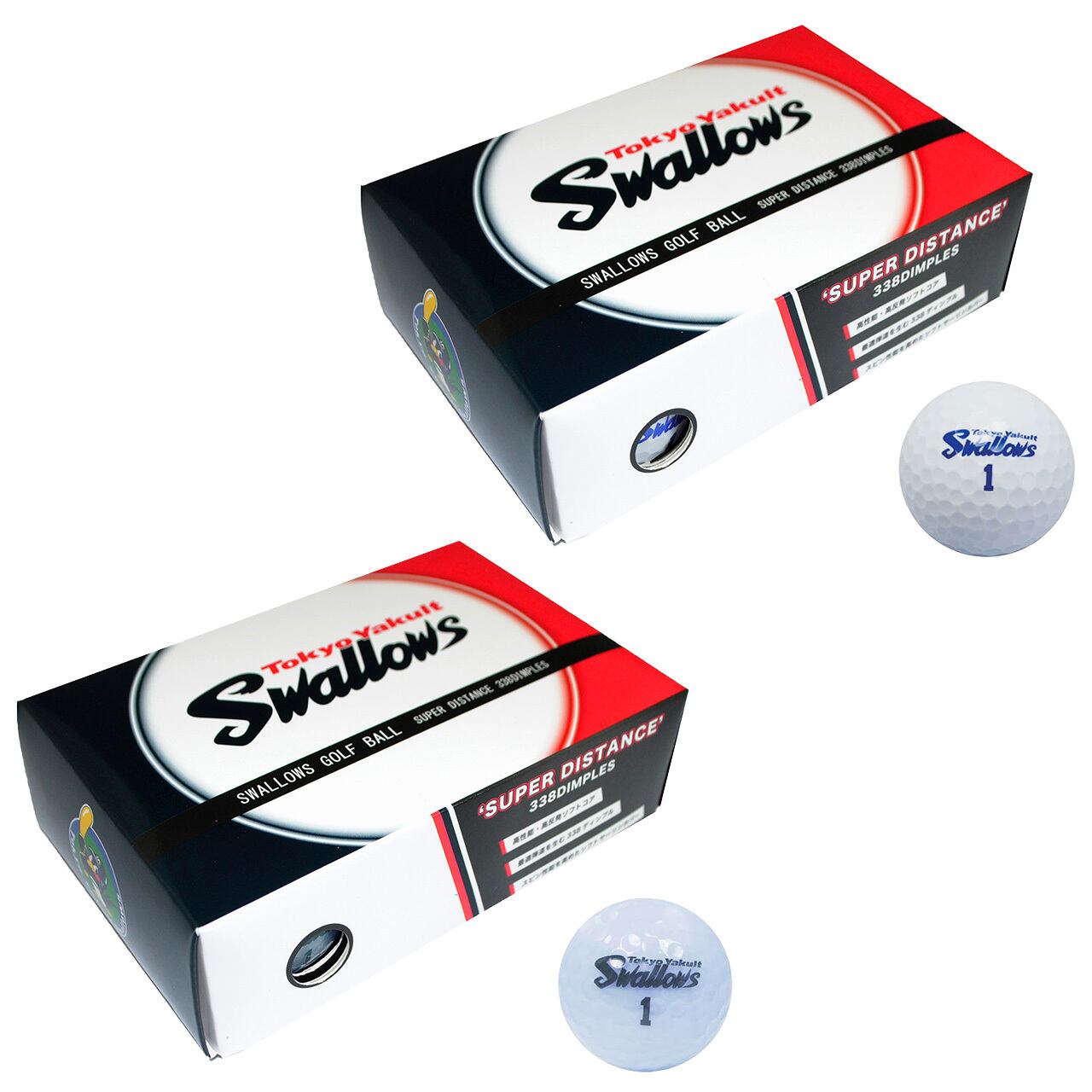 東京ヤクルトスワローズ ゴルフボール 6個入り YSBA-3756