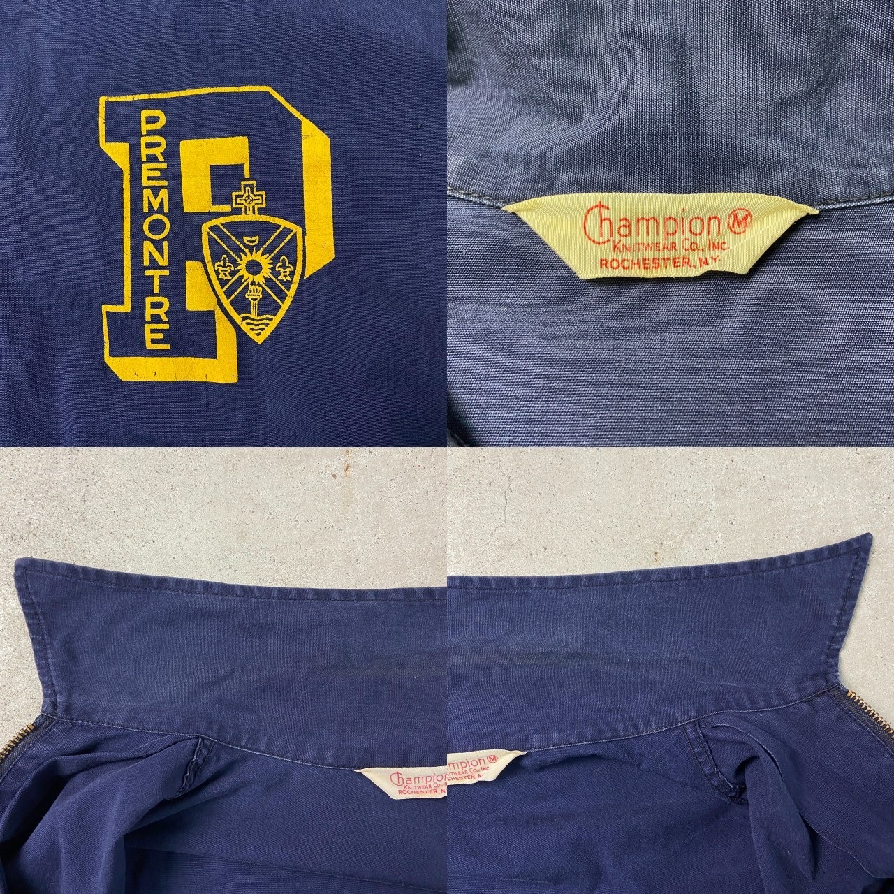 60年代 Champion チャンピオン 三角タグ スイングトップ CONMAR メンズ 