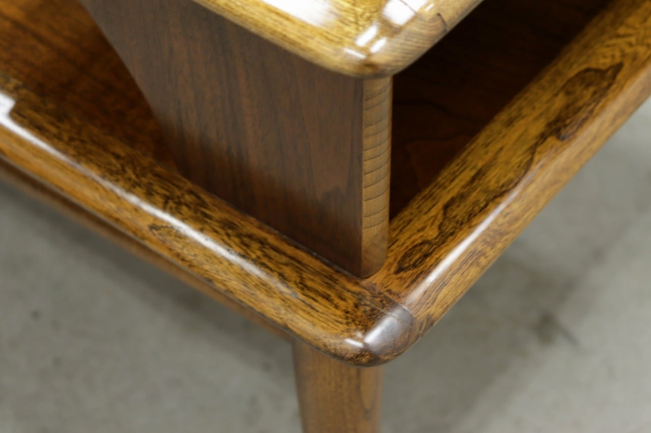 U.S. レーン Acclamim 2段 ウォールナット サイドテーブル 台 U.S. LANE レーン Acclamim 2段 ウォールナット サイドテーブル