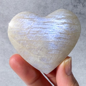 ムーンストーン02 ハート * Moonstone * 天然石
