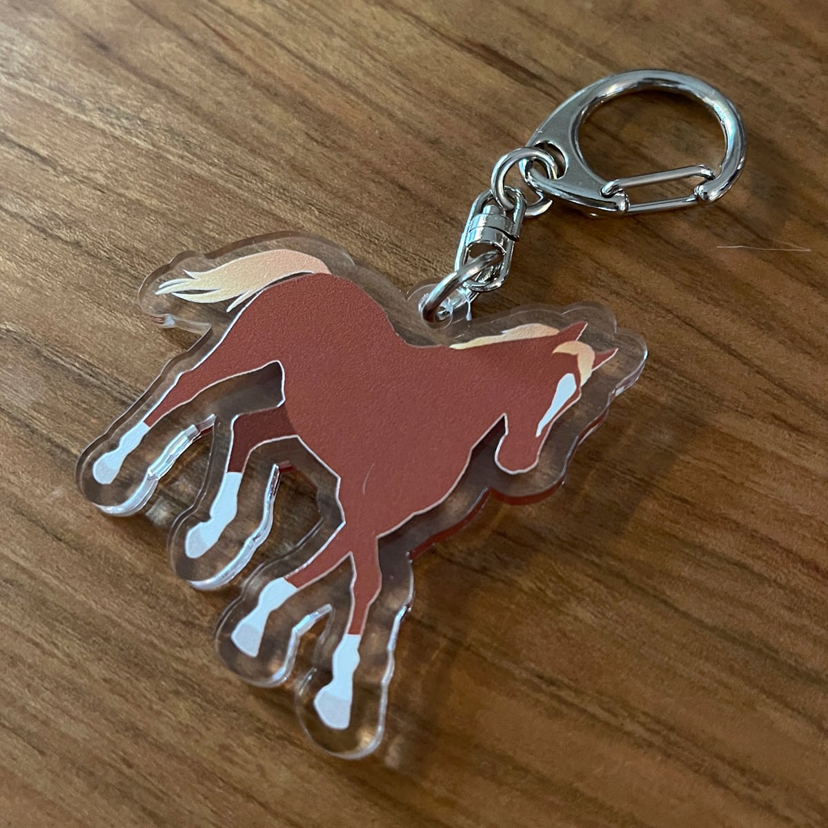 馬アクリルキーホルダー 《尾花栗毛》 | umaglove