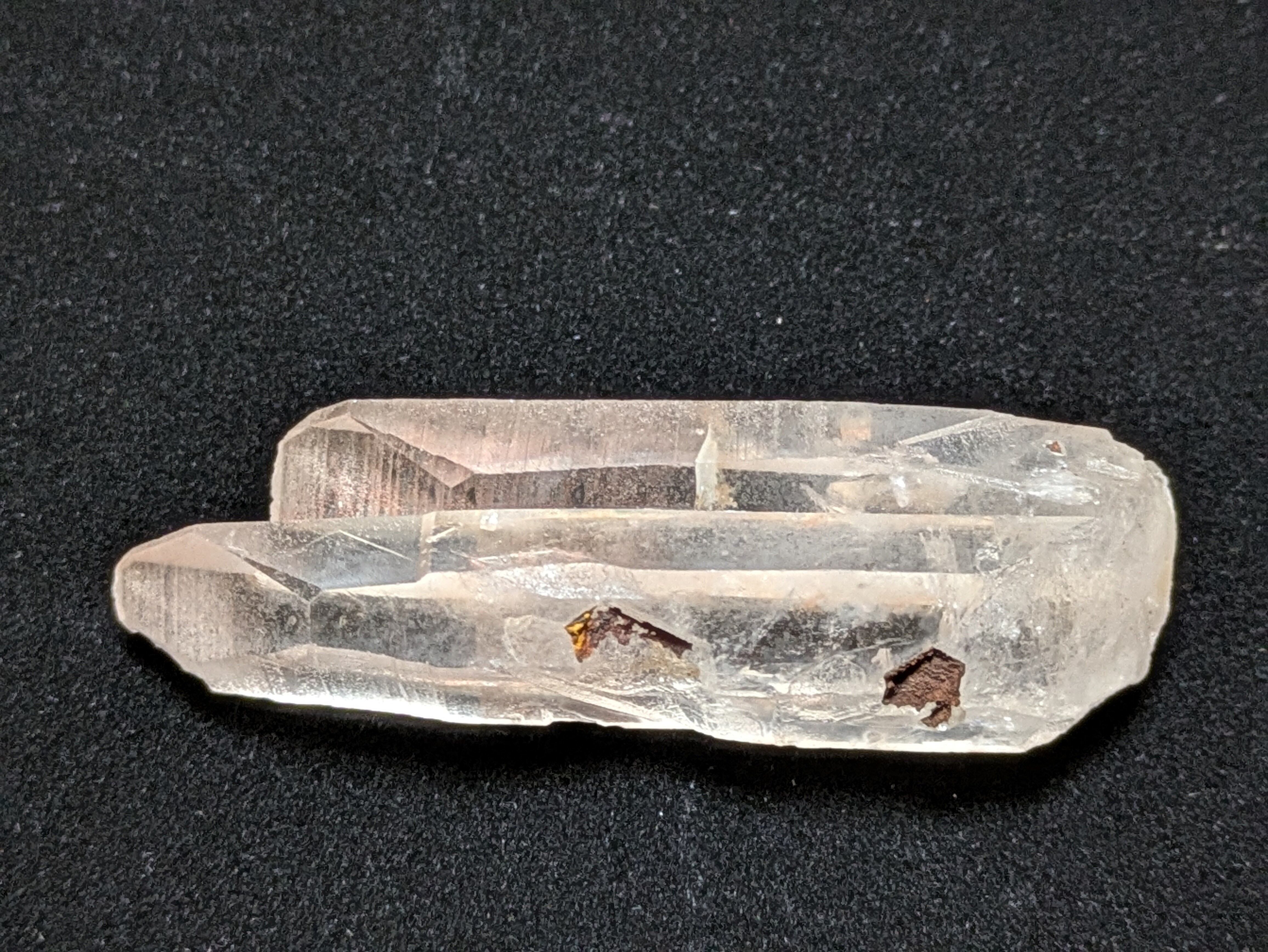 初期採掘 ピンク〜タンジェリンレムリアン ツイン