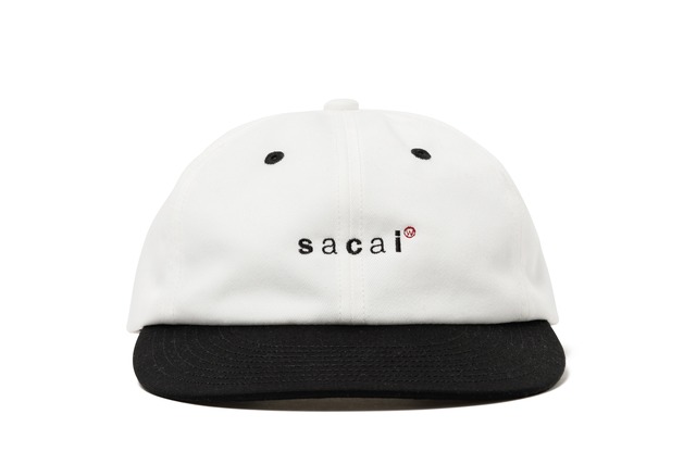 sacai 挫け × WTAPS Cotton Satin Cap Olive 新品