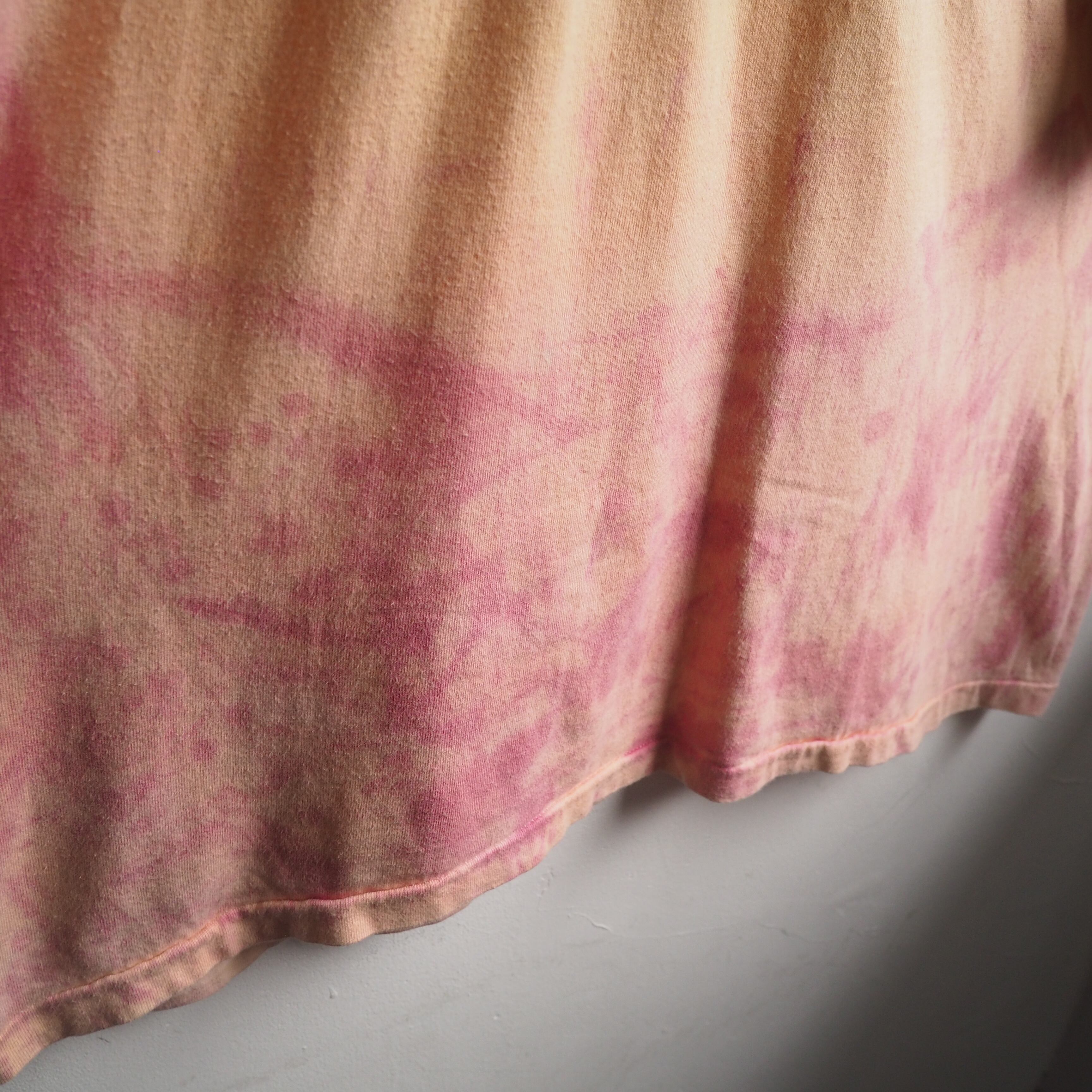 1990s ” New Buffalo soldiers ” printed vintage Tie dye Tee (made in Usa)