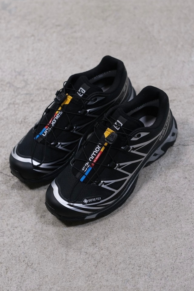 【salomon】XT-6 GTX - black/black/ftw sliver -