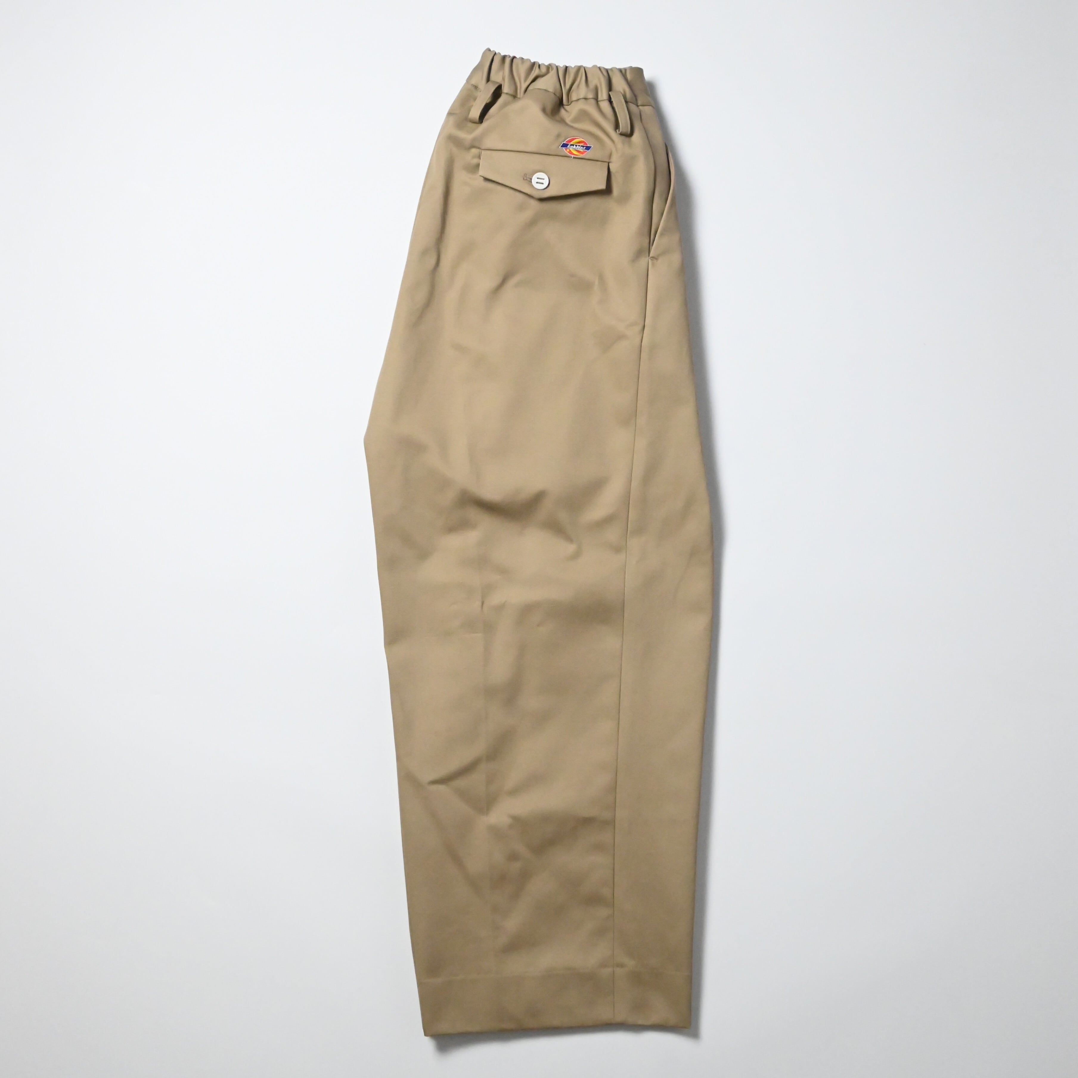 Leh / Wrap Wide Slacks | GANKO