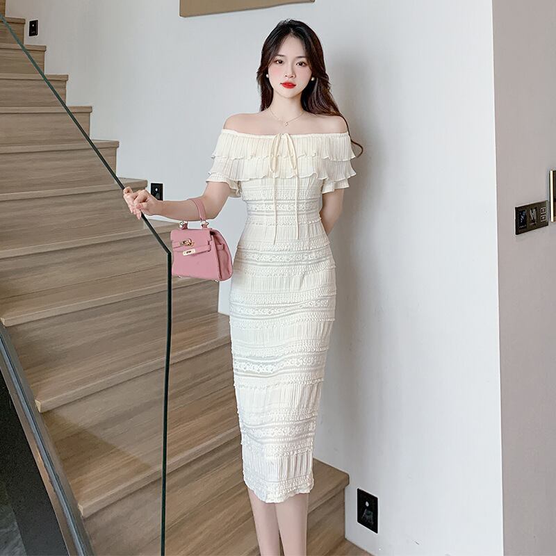 【2色】ロングドレス 新作 着痩せ セクシー YT2-ZED88961GT415