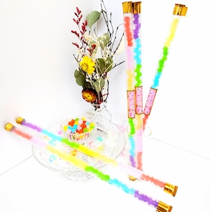 恋寿華堂レインボーこんぺいとうステッキ (Konpeito's Rainbow color stick)