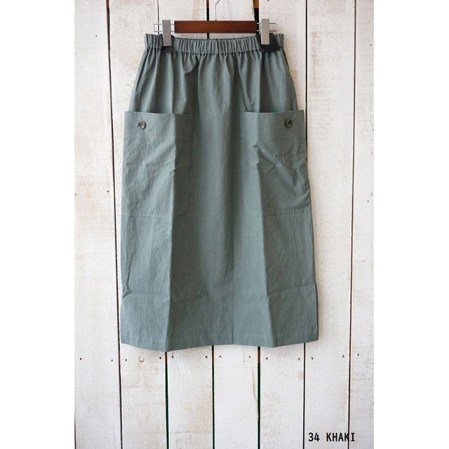 YARRA サイドポケットボックススカート【SALE20％OFF】