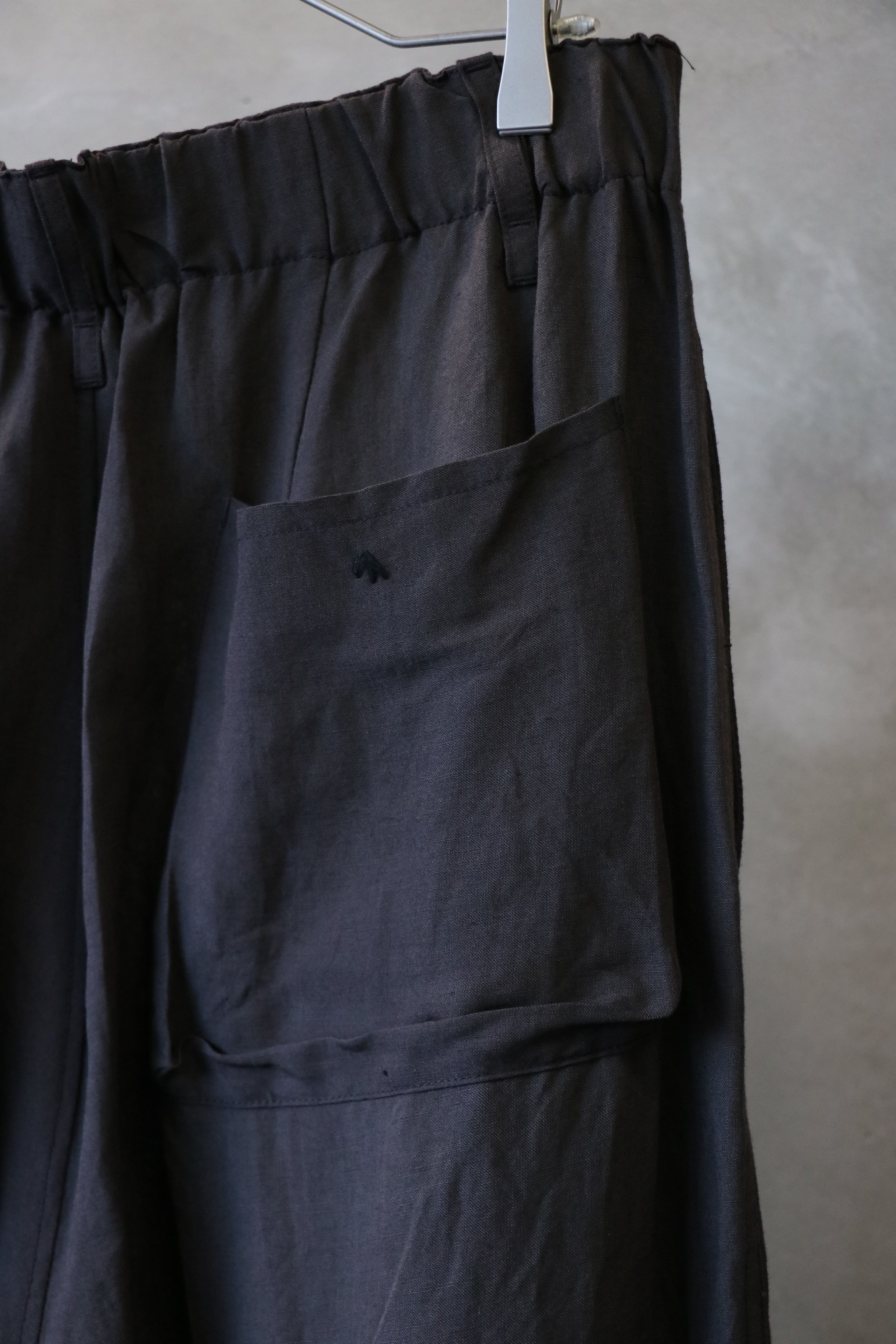 satou】grandad trousers kuro size1