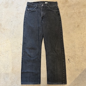 1990s LEVI'S 505 BLACK DENIM PANT USA