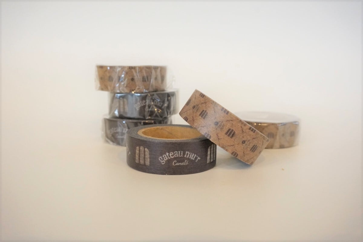 オリジナルマスキングテープ | カヌレ専門店 gateaumu^r（ガトーミュール）