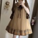 ゆめかわ♡英国風チェックワンピース　wanpi101