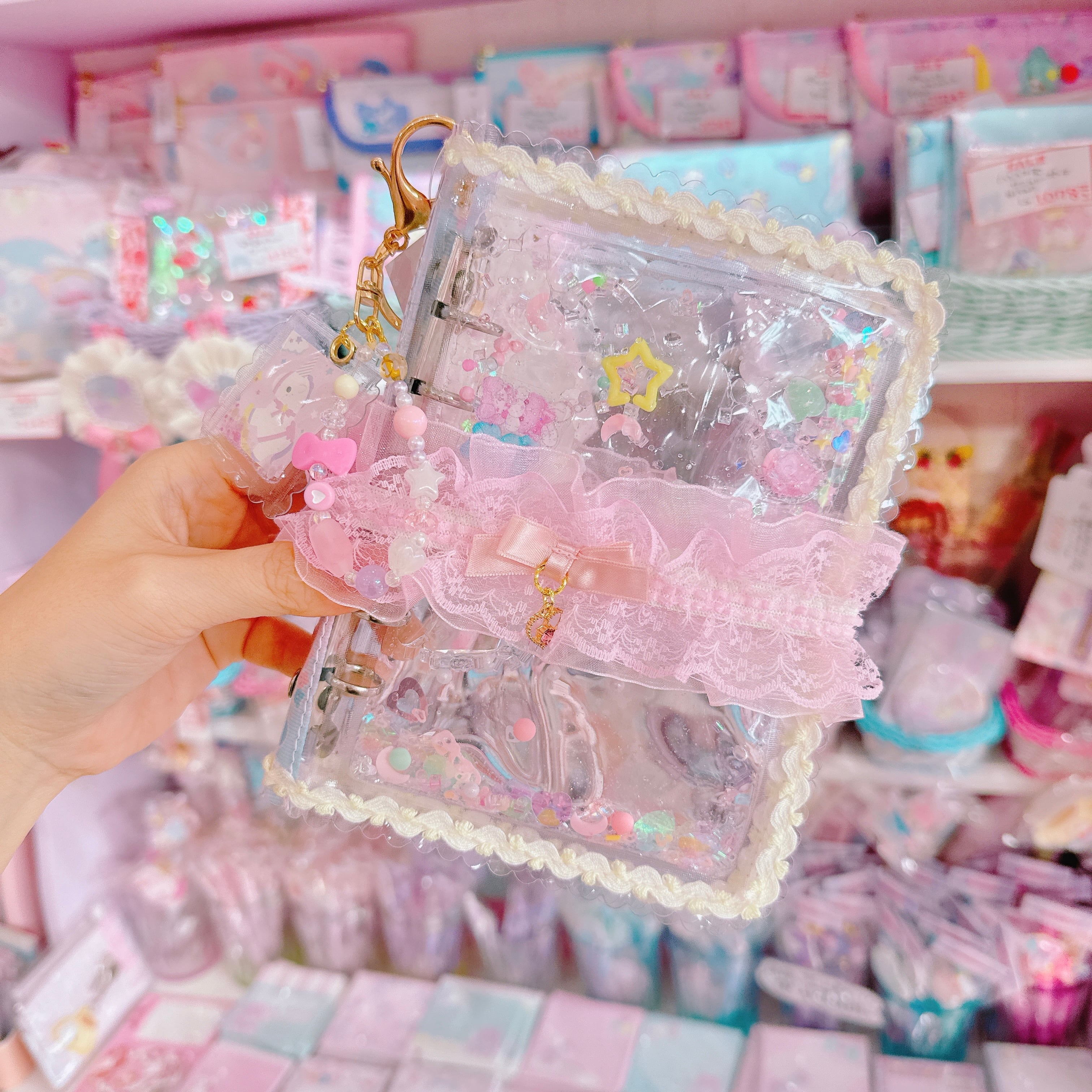 【K2】81-7ウォーターA7シール帳（６穴）