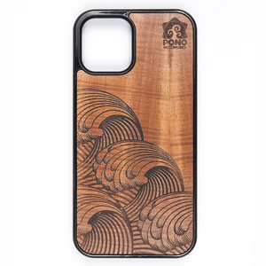 Pono Woodworks コアウッド iPhone 12 / 12pro ケース 【ポノ ウッドワークス】 Koa Wood iPhone 12  / 12pro Case