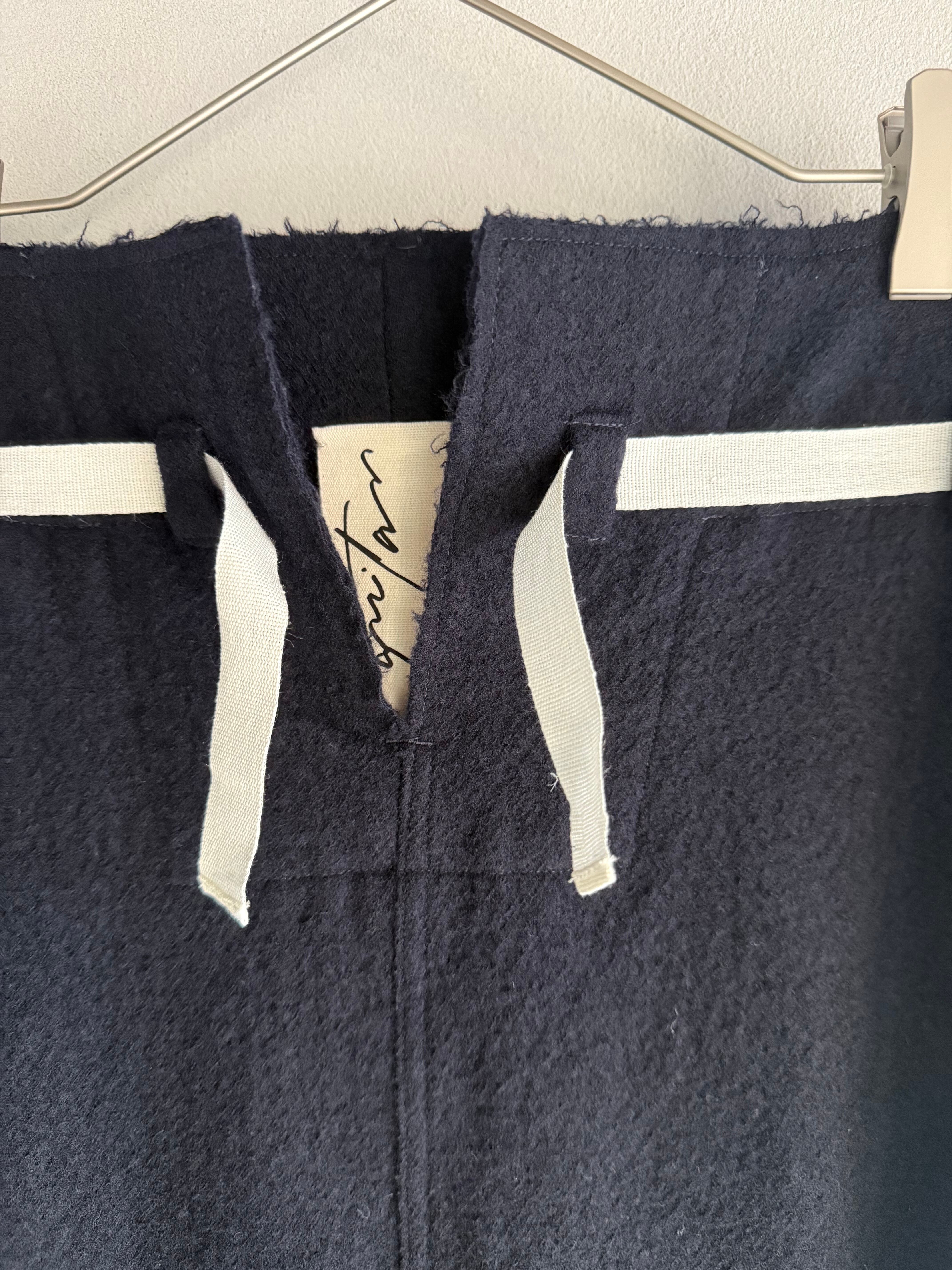 quitan／キタン FRENCH HOSPITAL PANTS／WOOL SAXONY #5240009