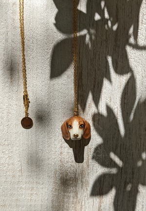 【goodafternine】　Beagle necklace