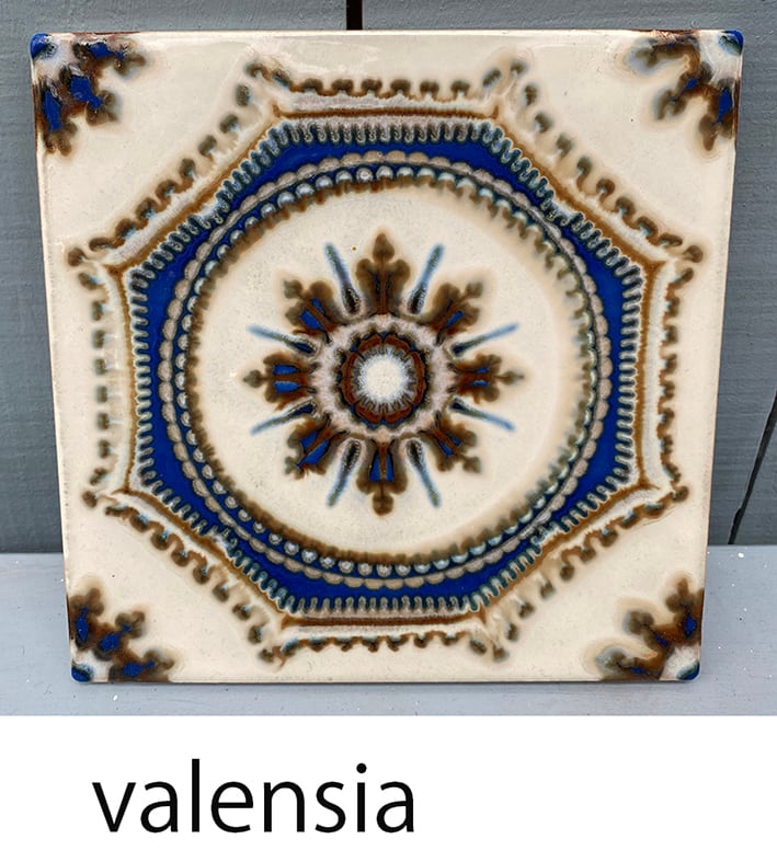 アンティーク風アートタイル 15cm角 | タイルショップ・ガウディ BASE店