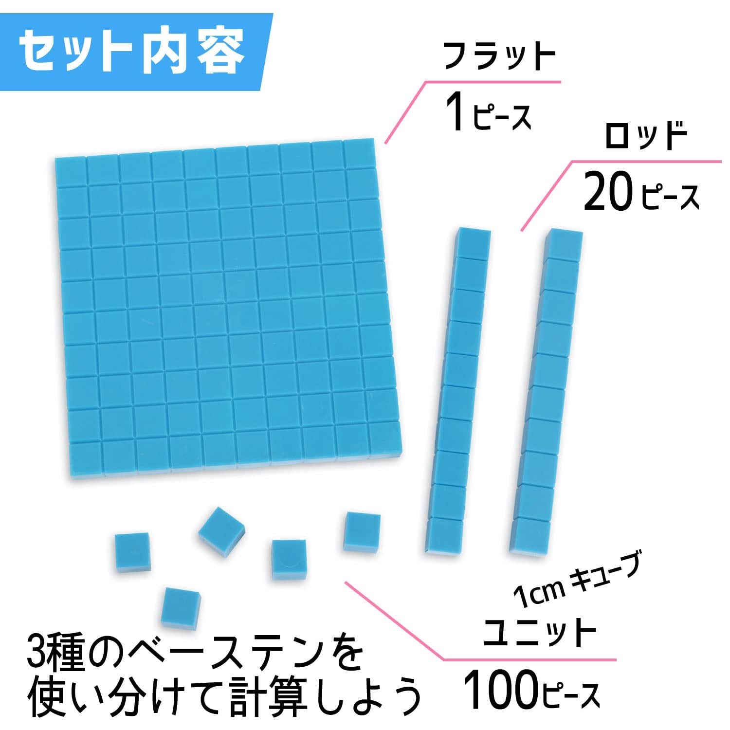 ラーニング リソーシズ(Learning Resources) 算数教材 1cm-