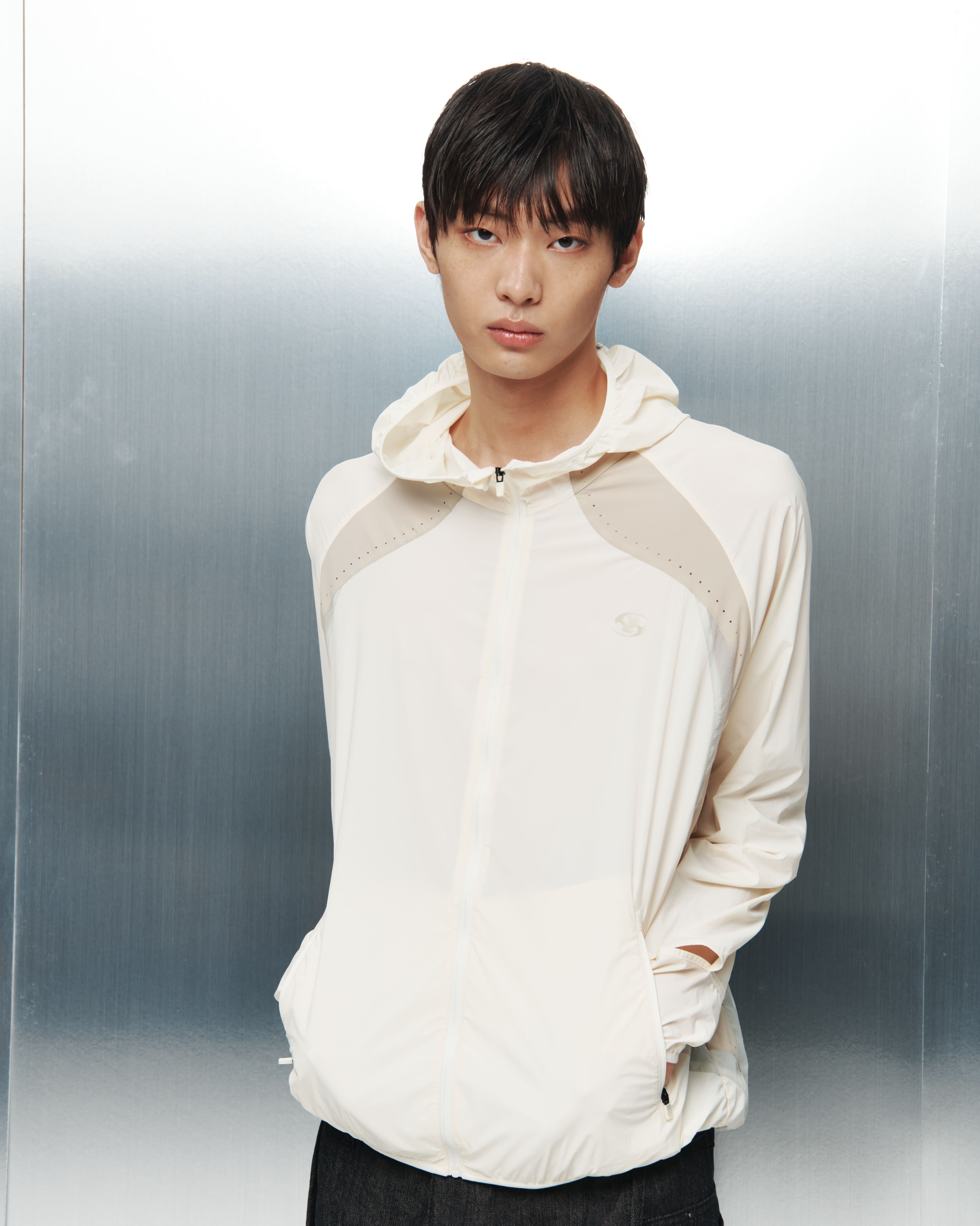 SAN SAN GEAR] RUNNING JACKET [IVORY]_24FW 正規品 韓国ブランド 韓国
