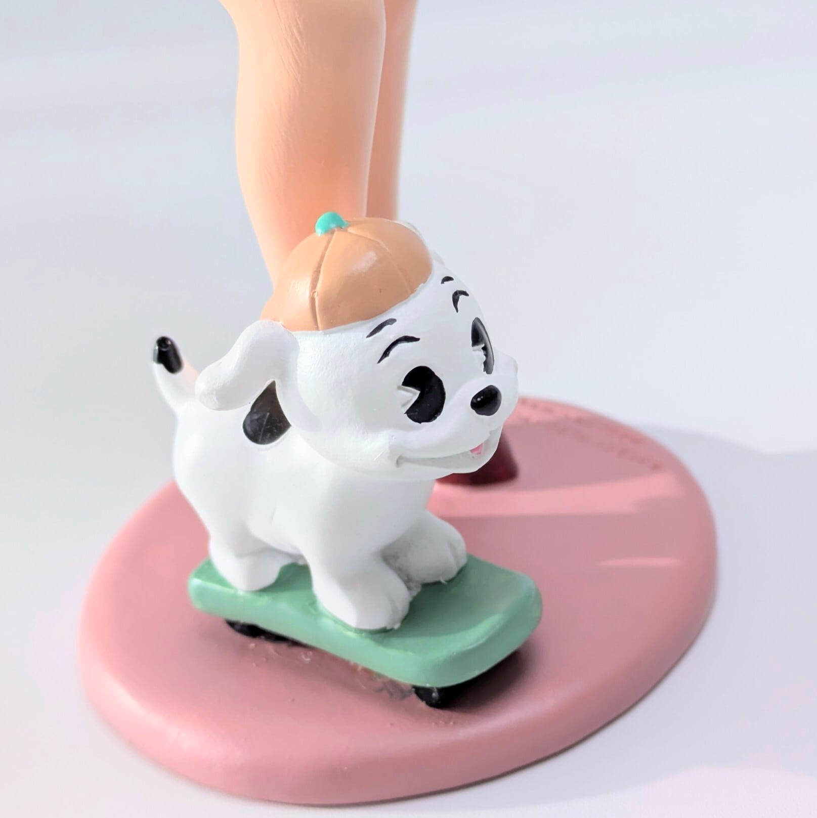 【 BETTY BOOP ベティちゃん 】『 ベティ スケボーwith Pudgy 』ボブルヘッド / ボビングヘッド 〚アメリカン雑貨 アメトイ〛