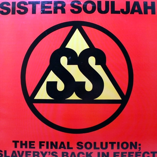 Sister Souljah / The Final Solution: Slavery's Back In Effect [49 74071] - 画像1