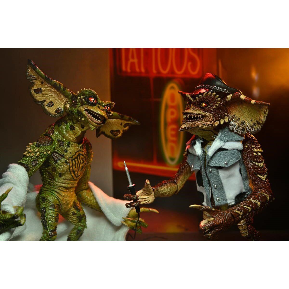 【新品未開封】 NECA グレムリン2 Tattoo Gremlins セット Amazon | NECA - グレムリン2 - タトゥー グレムリン 7インチ