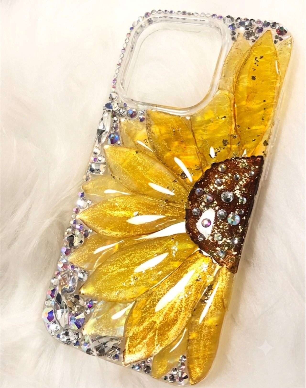 ☀️昼の部☀️【iPhoneケース】プルルンフラワー【ひまわり】