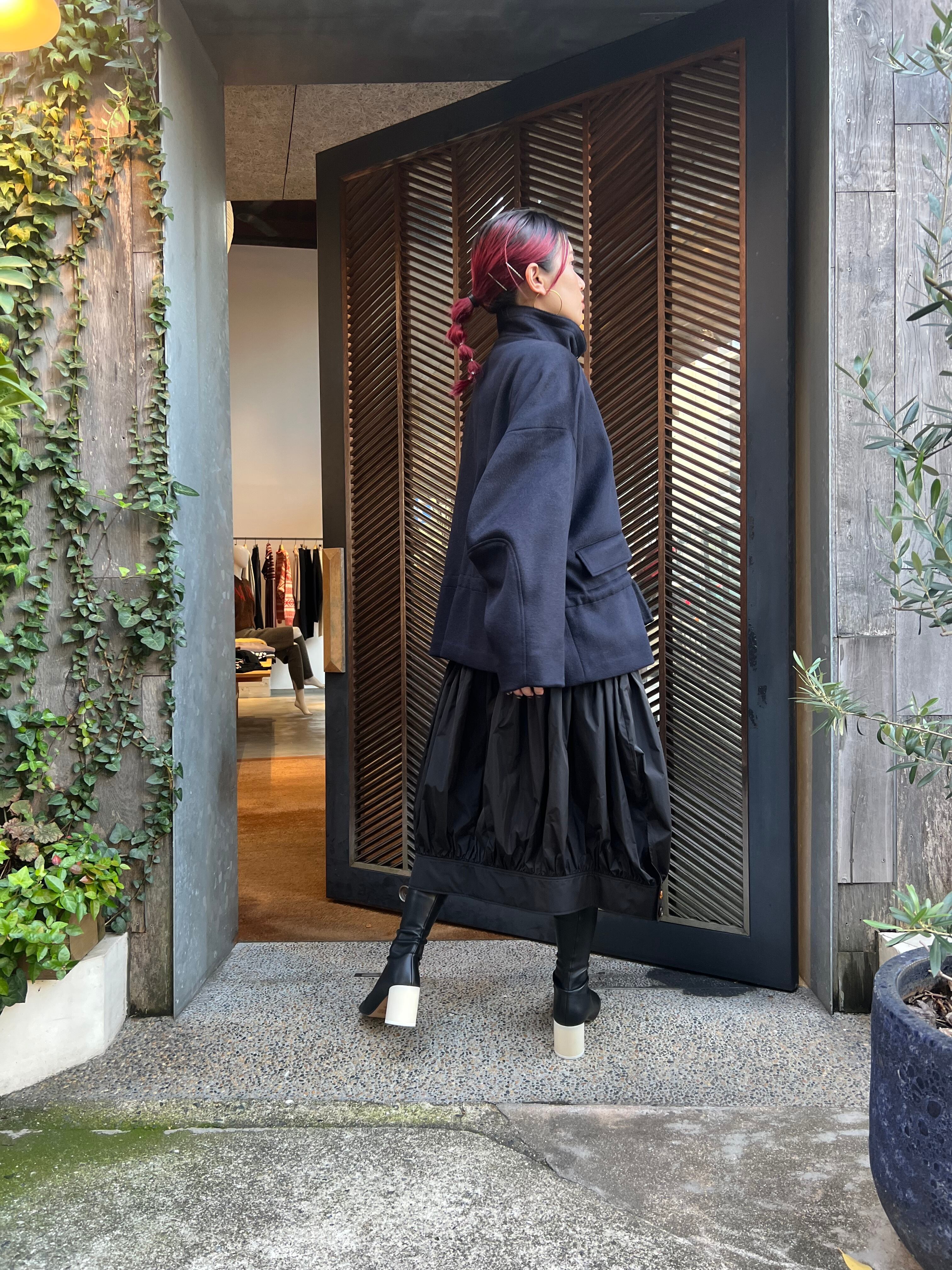 【22AW】ENFOLD エンフォルド / STAND SHORT COAT | TRENTオンラインショップ　(福岡市セレクトショップ)  powered by BASE