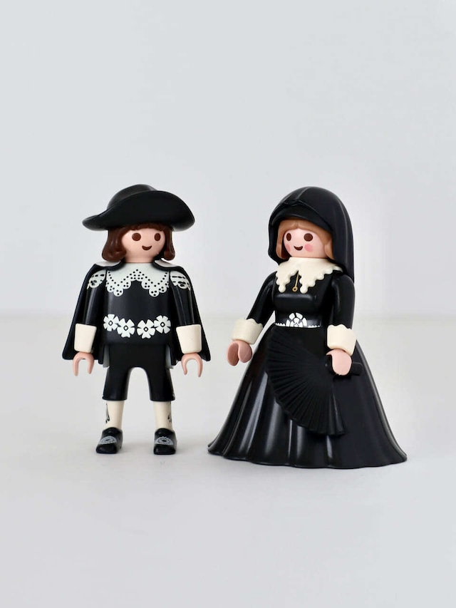 プレイモービル 「マールテンとオーピエン」  レンブラント アムステルダム国立美術館 / Playmobil "Portrait of Marten Soolmans and Oopien Coppit" 9483 Rijksmuseum