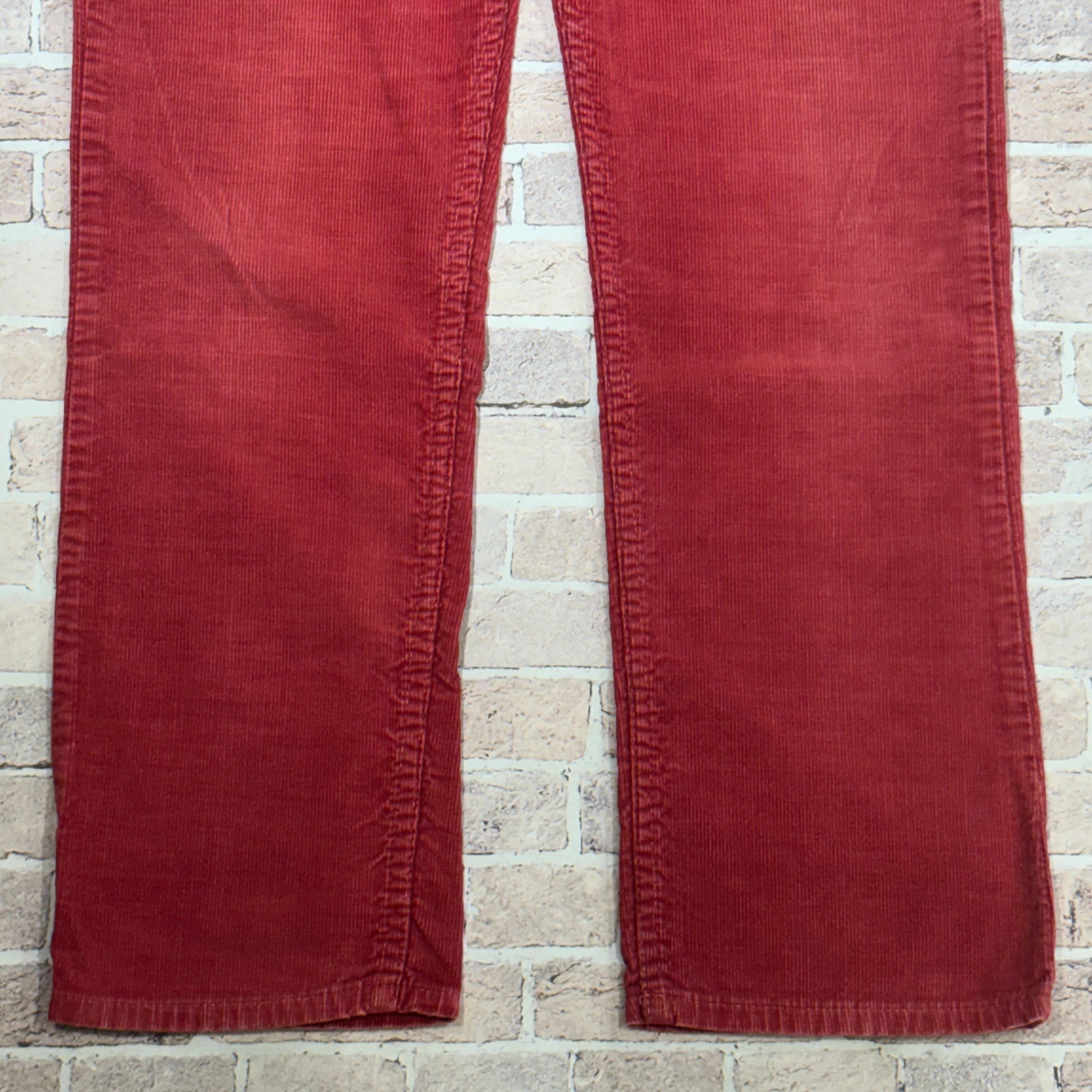 1990s LEVI'S 519 CORDS PANT RED | safarionline