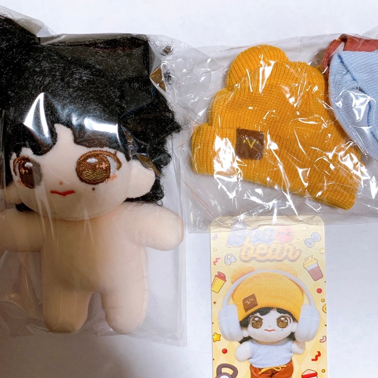 FRIENDS編みぐるみ』テヒョン フレンズ テテ V BTS ぬい服 ちびぬい