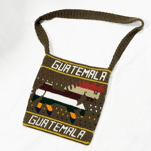 Vintage Knit "Guatemala" Bag