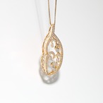 ダイヤモンド デザイン ネックレス K18 / 0.500ct / 0.470ct