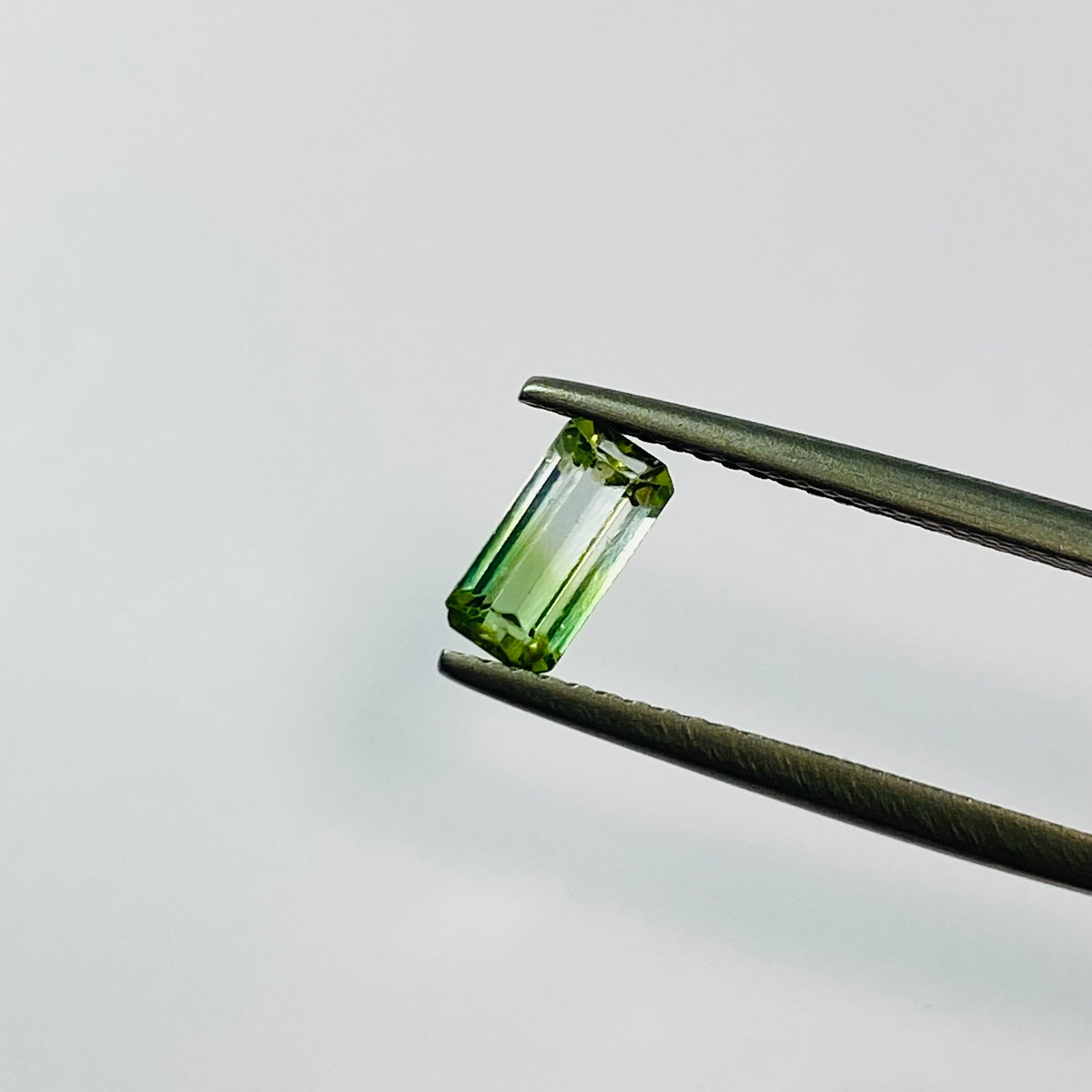 モヒートカラーな爽やかバイカラートルマリン