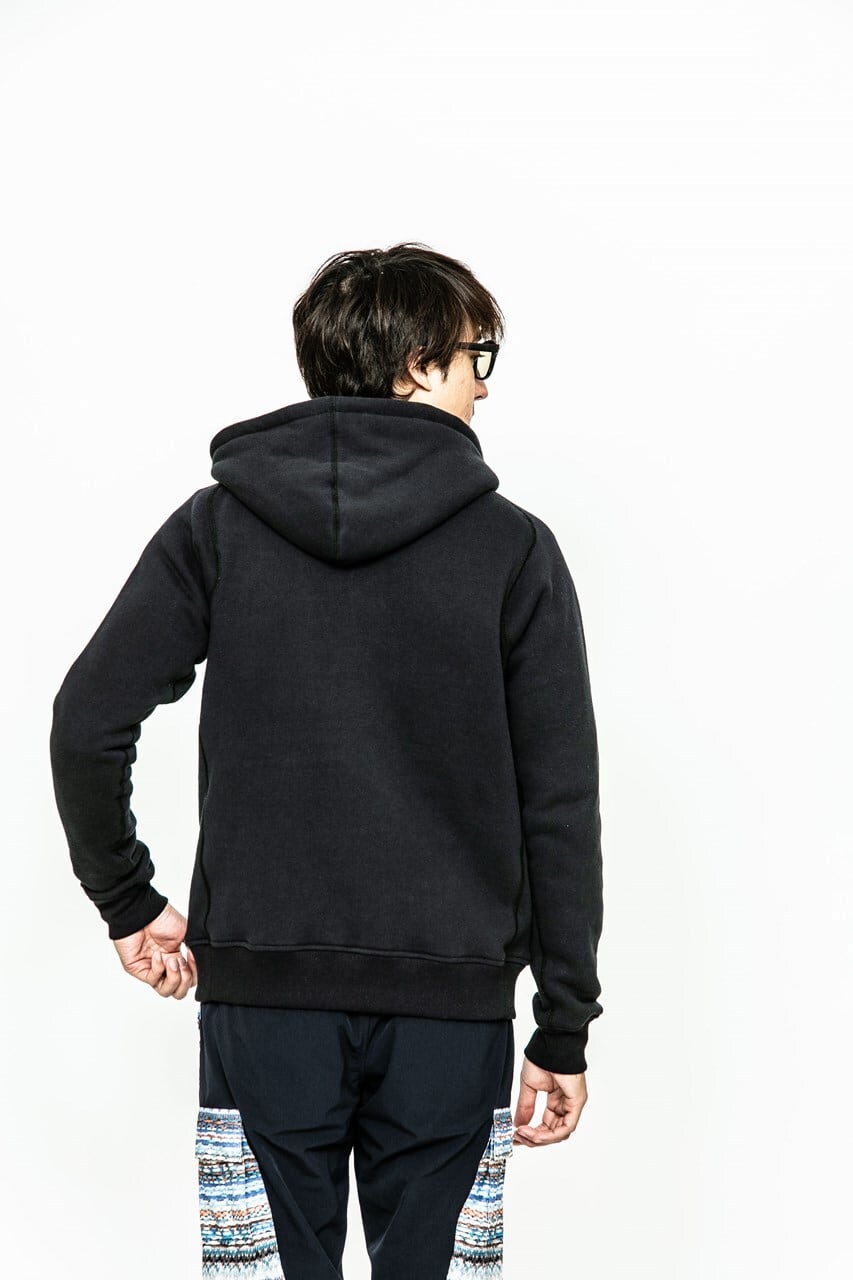 muta MARINE × ACANTHUS フリーダムスリーブ ジップアップ