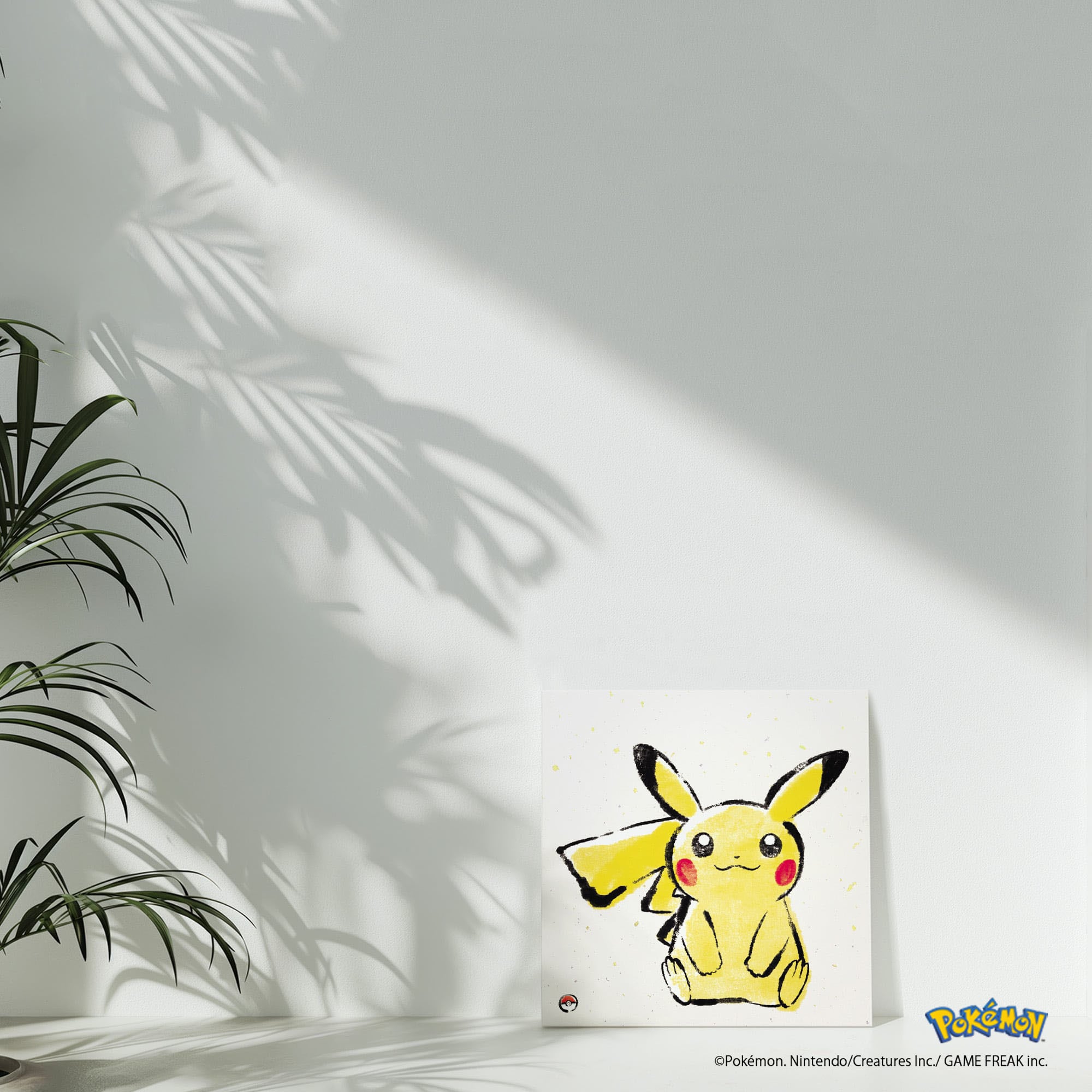 アートパネル ポケットモンスター ポケモン ピカチュウ 筆書き B17
