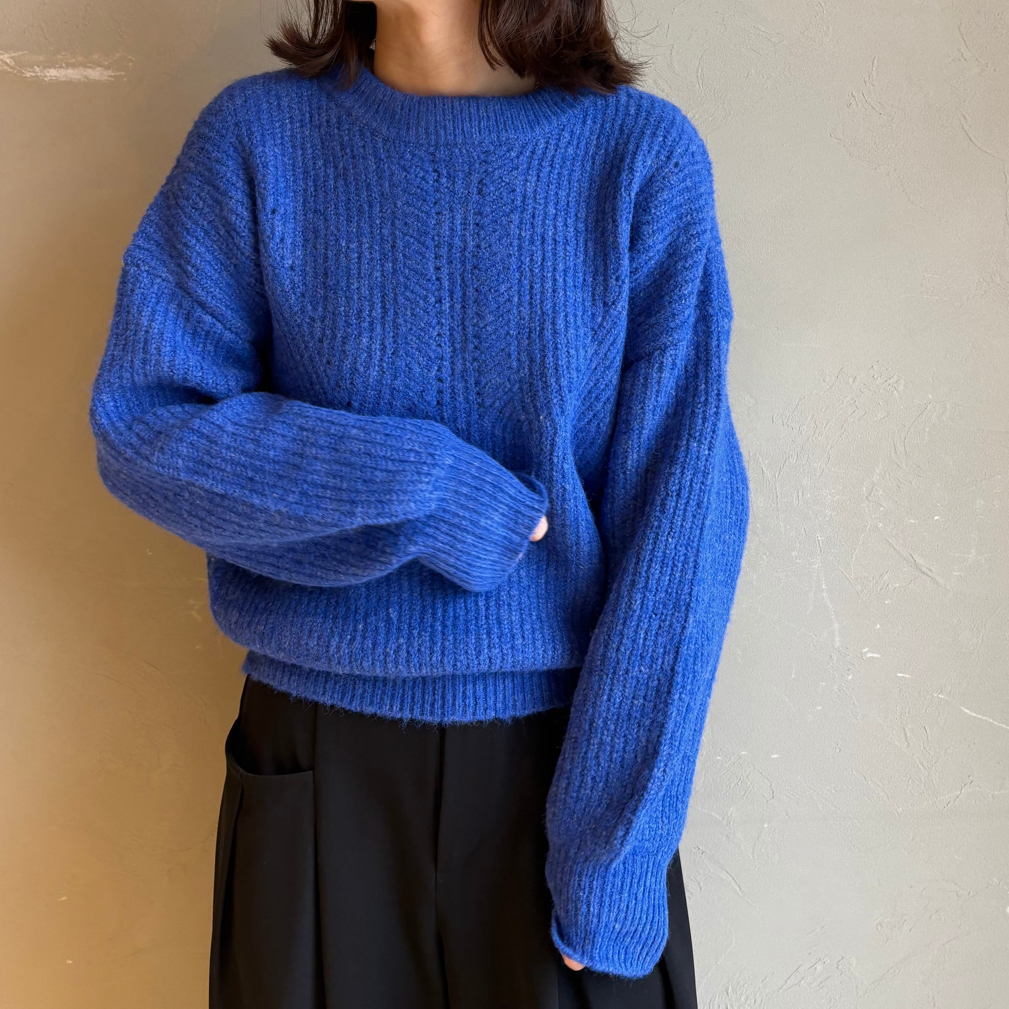 CYNICAL 】ウォッシャブルあぜ編みニット | valance 福井｜レディース