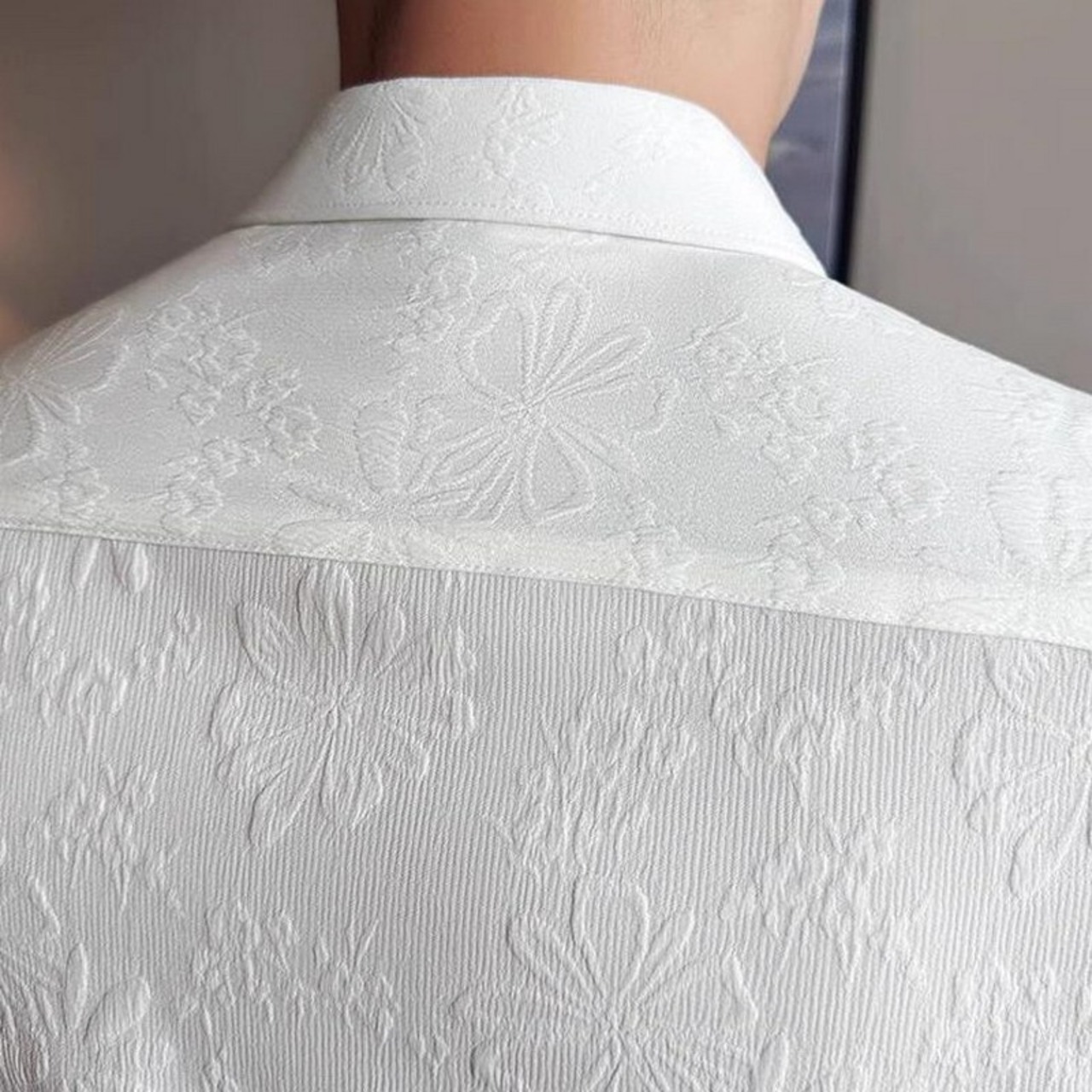 printed formal shirt 00302