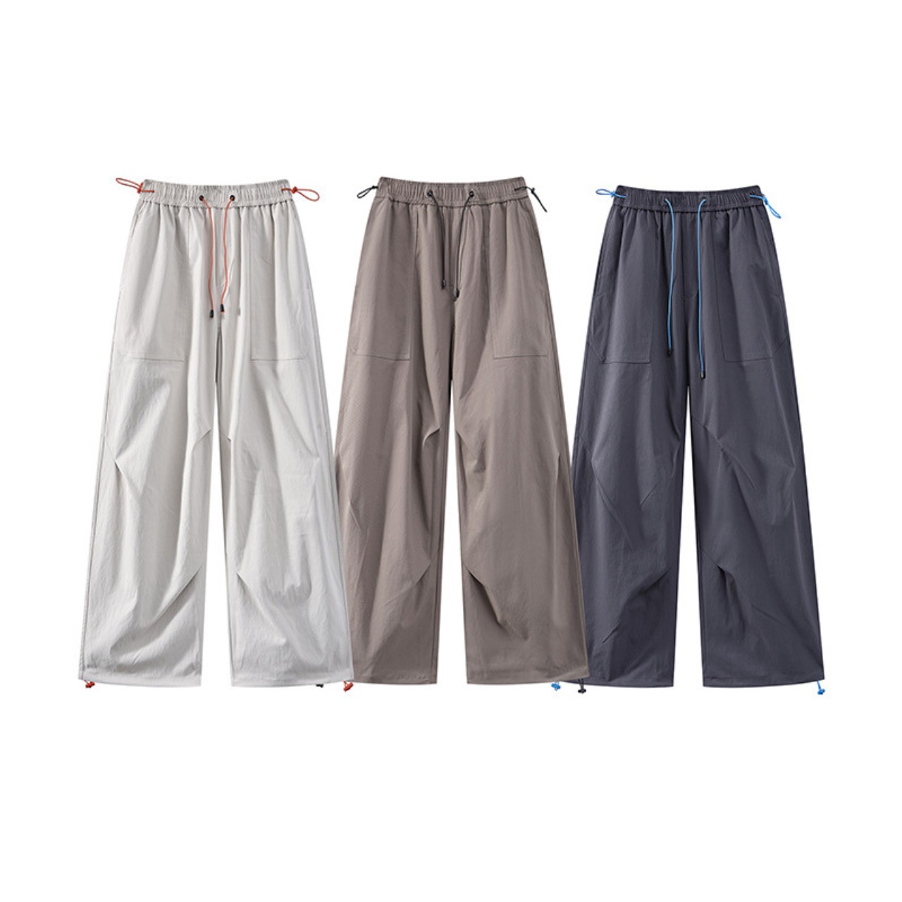 【Daily Outfit】ドローコード ワイドパンツ　TB2053・画像4